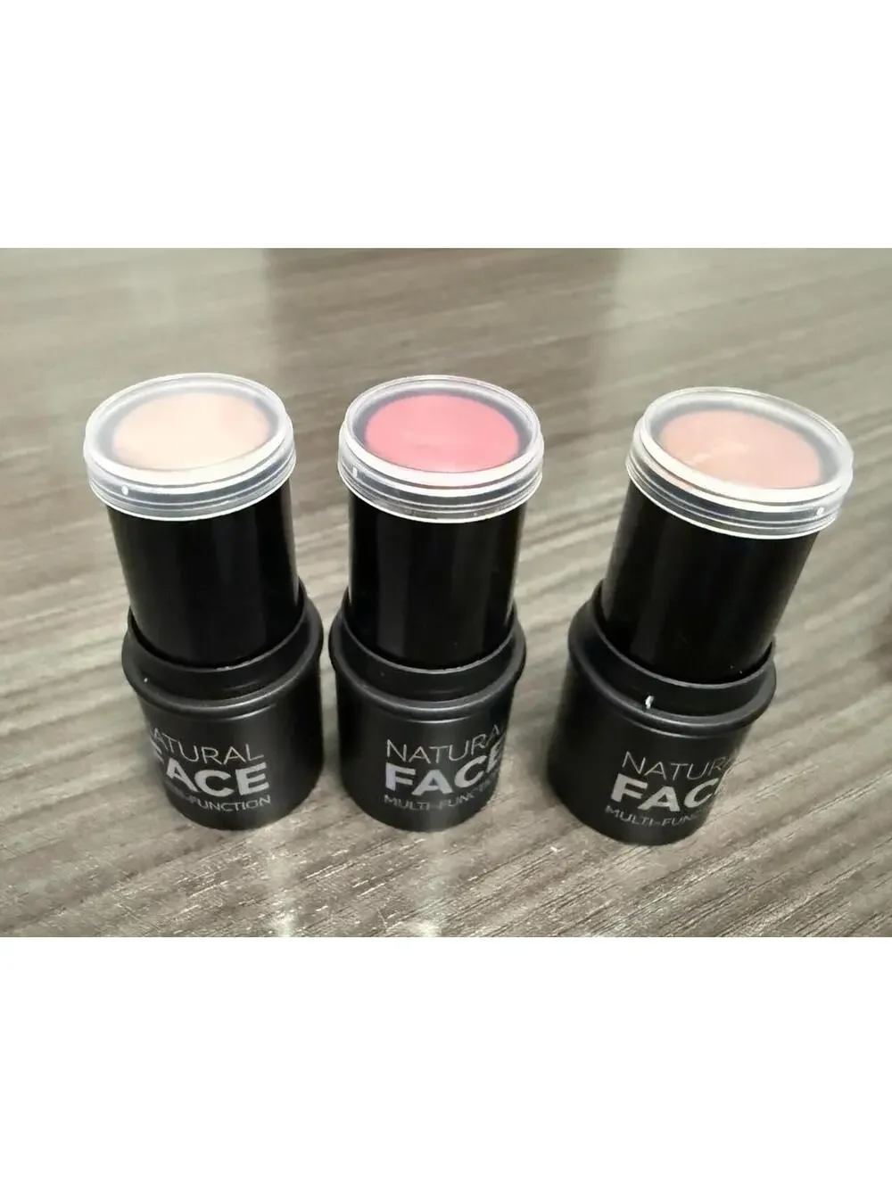 3Pcs Cream Contour Stick Makeup, Shades with Highlighter, Blush and Bronzer